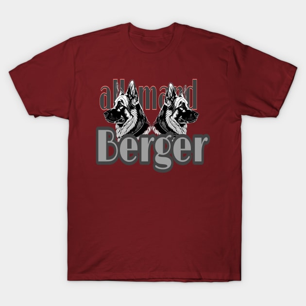 T shirt cheap berger allemand